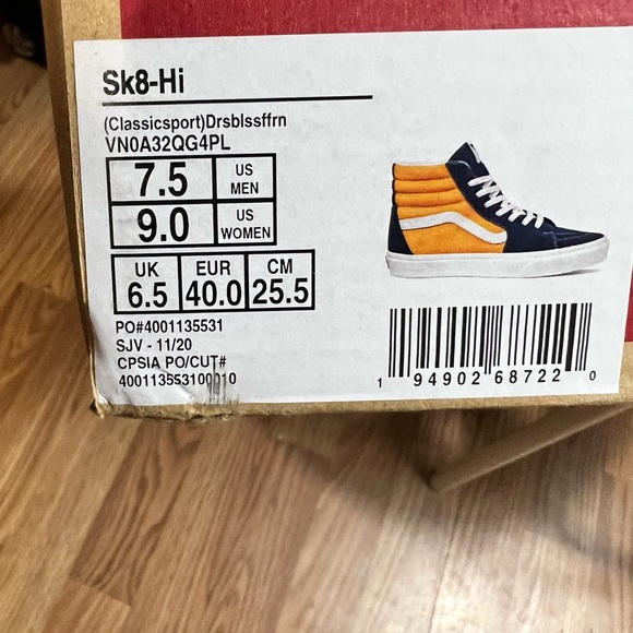 Vans Sk8-HI Classic sport!!! - Picture 12 of 12